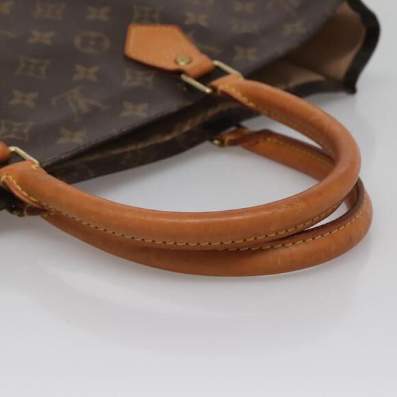 LOUIS VUITTON Monogram Sac Plat Hand Bag M51140 - Picture 7 of 12